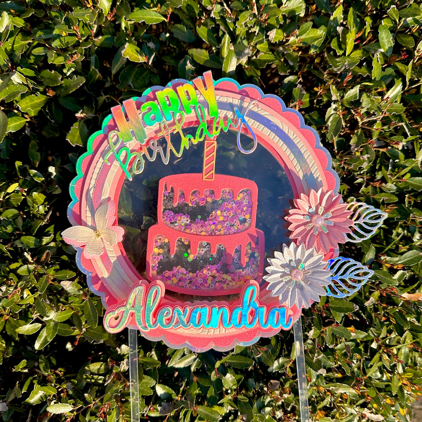 Strawberry Rainbow Cake