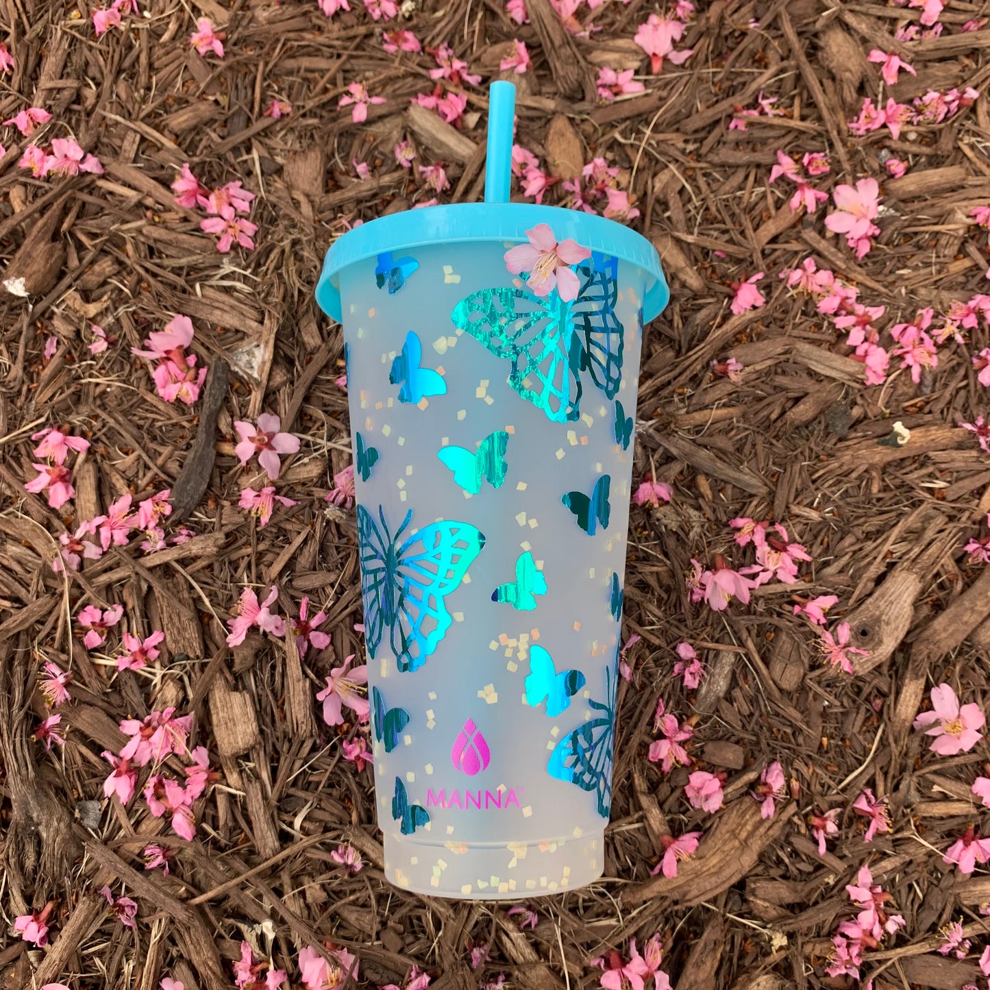 Blue Dreams - Vinyl Customized Cups